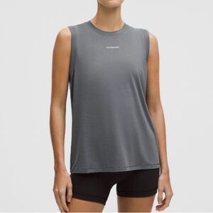 lululemon athletica Jersey Training Muscle Tank - Long Size 4